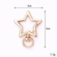 Zinc Alloy Lobster Clasp Keychain Jewelry DIY Handcrafted Accessories sku image 70