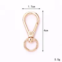 Zinc Alloy Lobster Clasp Keychain Jewelry DIY Handcrafted Accessories sku image 53