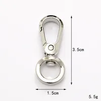 Zinc Alloy Lobster Clasp Keychain Jewelry DIY Handcrafted Accessories sku image 55