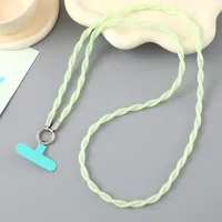 1 Piece Cute Sweet Geometric Net Rope Mobile Phone Chain sku image 16
