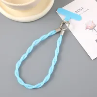1 Piece Cute Sweet Geometric Net Rope Mobile Phone Chain sku image 5