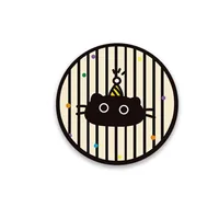 Cartoon Office Coffee Cup Mat Desktop Storage Pad Round Water Cup Mat Diatom Mud Absorbent Pad Quick-Drying Table Top sku image 55