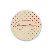 Cartoon Office Coffee Cup Mat Desktop Storage Pad Round Water Cup Mat Diatom Mud Absorbent Pad Quick-Drying Table Top sku image 62