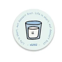 Cartoon Office Coffee Cup Mat Desktop Storage Pad Round Water Cup Mat Diatom Mud Absorbent Pad Quick-Drying Table Top sku image 56