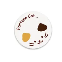 Cartoon Office Coffee Cup Mat Desktop Storage Pad Round Water Cup Mat Diatom Mud Absorbent Pad Quick-Drying Table Top sku image 50