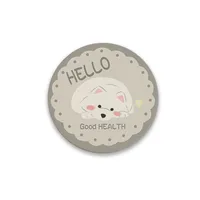 Cartoon Office Coffee Cup Mat Desktop Storage Pad Round Water Cup Mat Diatom Mud Absorbent Pad Quick-Drying Table Top sku image 64