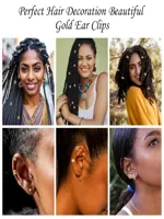 Women's Cute Casual Holiday Wedding Curls Straight Hair Dreadlocks Hair Rings main image 5