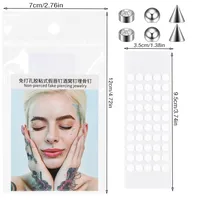 Hawaiian Sexy Rock Ball Sharp Cone 304 Stainless Steel Tattoos & Body Art 1 Set main image 5