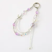 1 Piece Elegant Lady Butterfly Plastic Resin Bag Pendant Mobile Phone Chain main image 5