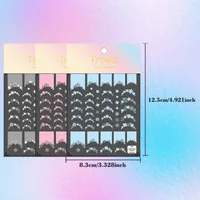 French Style Nail Art Stickers 3D Relief Macaron Colored Flowers DIY Nail Art Materials Suitable For Personal And Salon Use main image 2