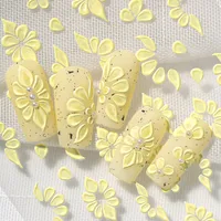Delicate Hand-Painted Decorative Petal Nail Art Stickers French Relief Elements Women's DIY Suitable For Use In Nail Salons main image 5