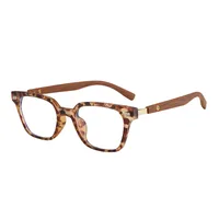 Unisex Retro College Style Full Frame Square Reading Glasses Anti Blue Light Flat Top Spectacles For Men And Women main image 9