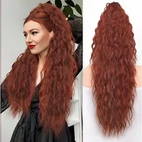 Women's Long Curls Wig Tail Hair Accessories Cornrows Hair Extensions Clip Elegant Casual Party Home Use Heat Silk main image 9