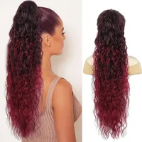 Women's Long Curls Wig Tail Hair Accessories Cornrows Hair Extensions Clip Elegant Casual Party Home Use Heat Silk main image 10