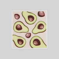 Design Printing Kitchen Sponge Dishcloth Thick Multi-Functional Absorbent Scouring Pad Germany Wood Pulp Cotton Mop sku image 3