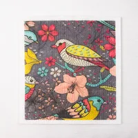 Design Printing Kitchen Sponge Dishcloth Thick Multi-Functional Absorbent Scouring Pad Germany Wood Pulp Cotton Mop sku image 14