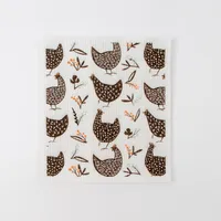 Design Printing Kitchen Sponge Dishcloth Thick Multi-Functional Absorbent Scouring Pad Germany Wood Pulp Cotton Mop sku image 23