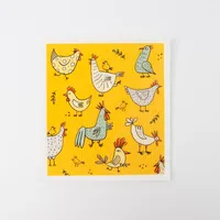 Design Printing Kitchen Sponge Dishcloth Thick Multi-Functional Absorbent Scouring Pad Germany Wood Pulp Cotton Mop sku image 24