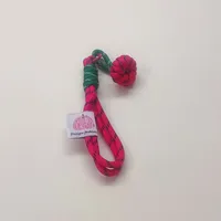 New Colorful Flower Mobile Phone Belt Plush Key Chain Nylon Woven Furry Doll Lanyard Blind Box Accessories Metal Buckle Ornament main image 2