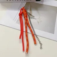 New Baseball Gloves Keychain Mobile Phone Belt Fashion Alloy Nylon Metal Buckle Bag Pendant Popular With TikTok And Kuaishou Users sku image 9
