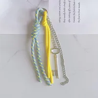 New Baseball Gloves Keychain Mobile Phone Belt Fashion Alloy Nylon Metal Buckle Bag Pendant Popular With TikTok And Kuaishou Users sku image 23