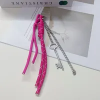 New Baseball Gloves Keychain Mobile Phone Belt Fashion Alloy Nylon Metal Buckle Bag Pendant Popular With TikTok And Kuaishou Users sku image 27