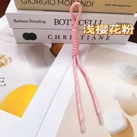 Fashion Colorful Knotted Nylon Rope Pendant Personality Ins Style Mobile Phone Lanyard Fashion Braided Rope Bag Strap sku image 7