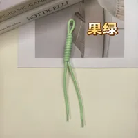 Fashion Colorful Knotted Nylon Rope Pendant Personality Ins Style Mobile Phone Lanyard Fashion Braided Rope Bag Strap sku image 22