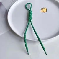 Fashion Colorful Knotted Nylon Rope Pendant Personality Ins Style Mobile Phone Lanyard Fashion Braided Rope Bag Strap sku image 23