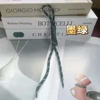 Fashion Colorful Knotted Nylon Rope Pendant Personality Ins Style Mobile Phone Lanyard Fashion Braided Rope Bag Strap sku image 25