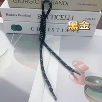 Fashion Colorful Knotted Nylon Rope Pendant Personality Ins Style Mobile Phone Lanyard Fashion Braided Rope Bag Strap sku image 44