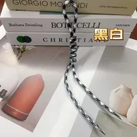 Fashion Colorful Knotted Nylon Rope Pendant Personality Ins Style Mobile Phone Lanyard Fashion Braided Rope Bag Strap sku image 45