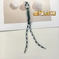 Fashion Colorful Knotted Nylon Rope Pendant Personality Ins Style Mobile Phone Lanyard Fashion Braided Rope Bag Strap sku image 51