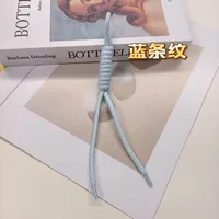 Fashion Colorful Knotted Nylon Rope Pendant Personality Ins Style Mobile Phone Lanyard Fashion Braided Rope Bag Strap sku image 68