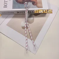 Fashion Colorful Knotted Nylon Rope Pendant Personality Ins Style Mobile Phone Lanyard Fashion Braided Rope Bag Strap sku image 71