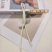 Fashion Colorful Knotted Nylon Rope Pendant Personality Ins Style Mobile Phone Lanyard Fashion Braided Rope Bag Strap sku image 72