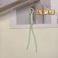 Fashion Colorful Knotted Nylon Rope Pendant Personality Ins Style Mobile Phone Lanyard Fashion Braided Rope Bag Strap sku image 73