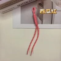 Fashion Colorful Knotted Nylon Rope Pendant Personality Ins Style Mobile Phone Lanyard Fashion Braided Rope Bag Strap sku image 74