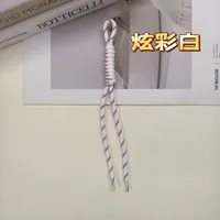 Fashion Colorful Knotted Nylon Rope Pendant Personality Ins Style Mobile Phone Lanyard Fashion Braided Rope Bag Strap sku image 75