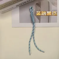 Fashion Colorful Knotted Nylon Rope Pendant Personality Ins Style Mobile Phone Lanyard Fashion Braided Rope Bag Strap sku image 77