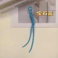 Fashion Colorful Knotted Nylon Rope Pendant Personality Ins Style Mobile Phone Lanyard Fashion Braided Rope Bag Strap sku image 79