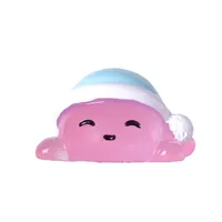 Cartoon Miniature Marine Animal Glass Container Decoration Small Aquarium Landscaping Decoration Small Seal Crab Octopus Statue main image 5