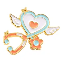 Cartoon Dental Theme Alloy Baked Paint Women's Cowboy Clothing Shoe Cap Bag Chest Pin Badge Healthcare Series Fashion Collar Pin sku image 14
