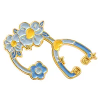 Cartoon Dental Theme Alloy Baked Paint Women's Cowboy Clothing Shoe Cap Bag Chest Pin Badge Healthcare Series Fashion Collar Pin sku image 16