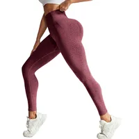 High-Waist Yoga Pants Women's Fitness Long Trousers Abdomen-Increasing Sports Style Elastic Breathable Gym Training Running Pants main image 5