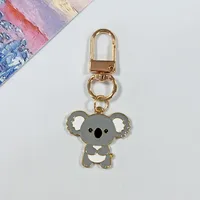 Original Cute Christmas Small Koala Keychain Pendant Simple Creative Bestselling Hanging Decoration Jewelry Alloy Animal Pattern main image 4