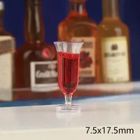 Miniature Candy Toy Mini Red Wine Glass DIY Mixed Accessories Mini Resin Ornament Wine Glass Toy Doll House Decoration sku image 10