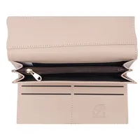Wallet Women's High Sense  New Women's Three Folding Coin Purse Card Holder Girl Heart Student Long Wallet main image 4