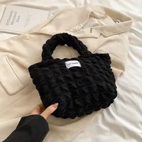 Simple Large Capacity Totes Women's Casual New Style  Spring New Simple Fashion Commute Minimalist Handbag sku image 1