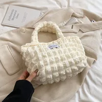 Simple Large Capacity Totes Women's Casual New Style  Spring New Simple Fashion Commute Minimalist Handbag sku image 5